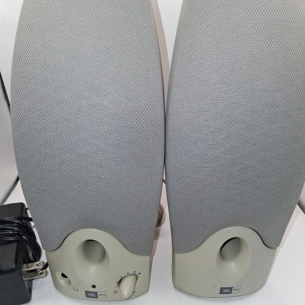 Compaq JBL Pro Multimedia Computer Speakers White Power Supply